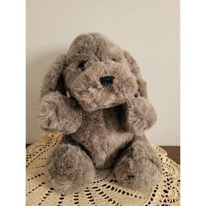 Vintage Plush America Wego SPANKY 7171QG Gray Puppy Dog